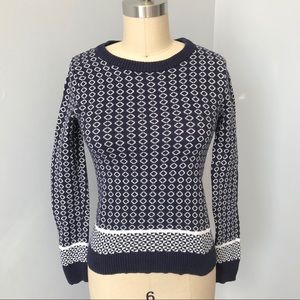 Pink Rose Pullover 100% Cotton Sweater